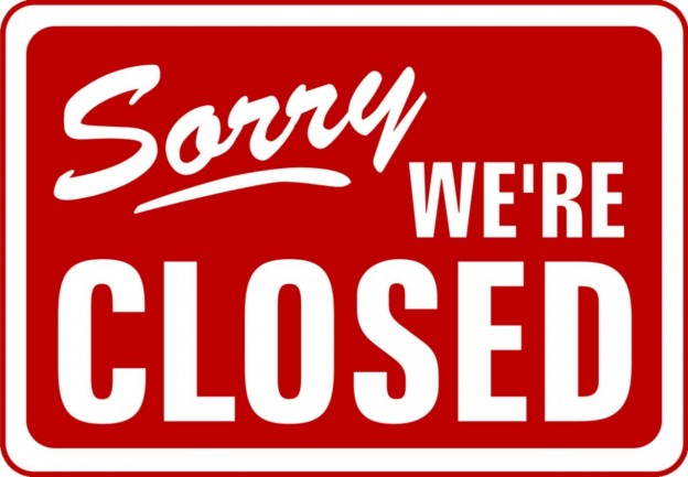 Image result for Sorry we're Closed for New Years